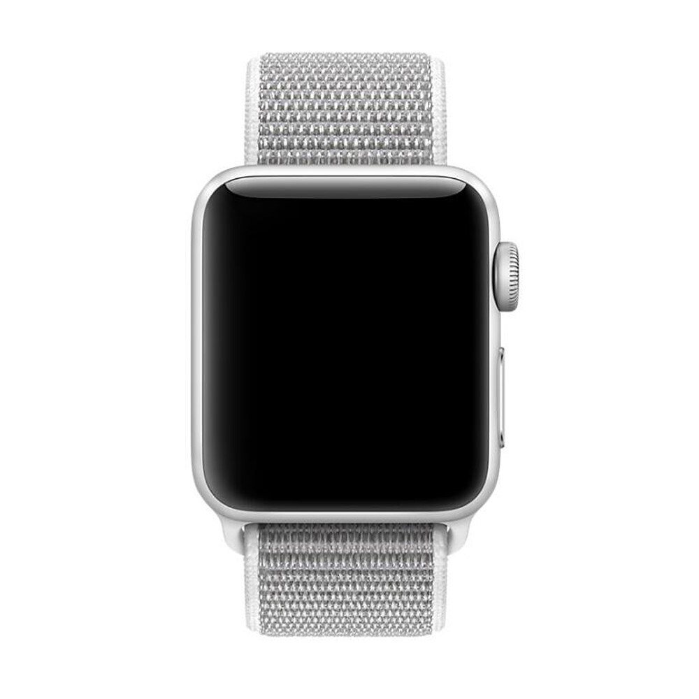 Apple Watch Series 7 41mm Reim i nylon, Grå