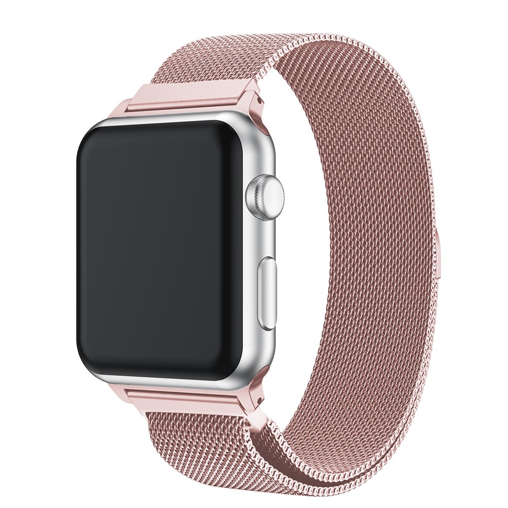 Apple Watch Series 4-6 44mm Reim Milanese Loop, Rosa