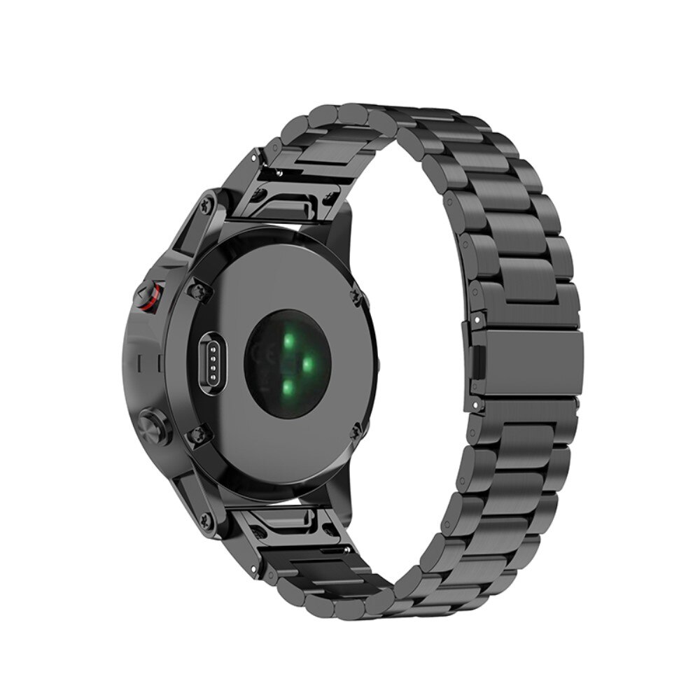 Garmin Fenix 7S Pro Elegant lenkereim i metall, Svart