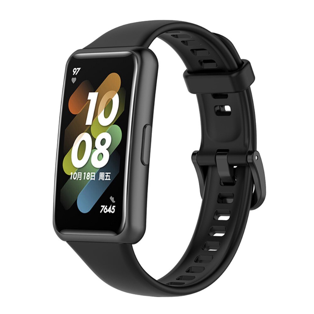  Huawei Band 7 Reim i silikon, Svart