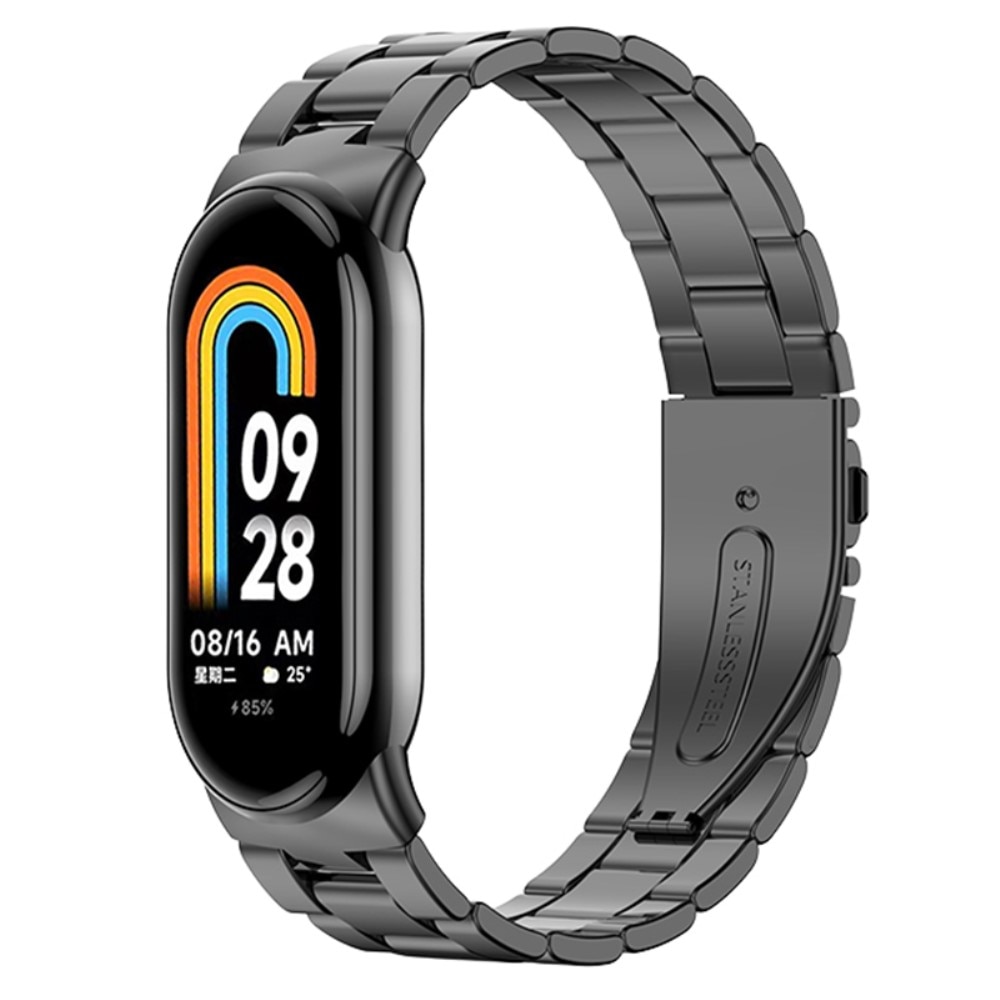 Xiaomi Mi Band 9 Elegant lenkereim i metall, Svart