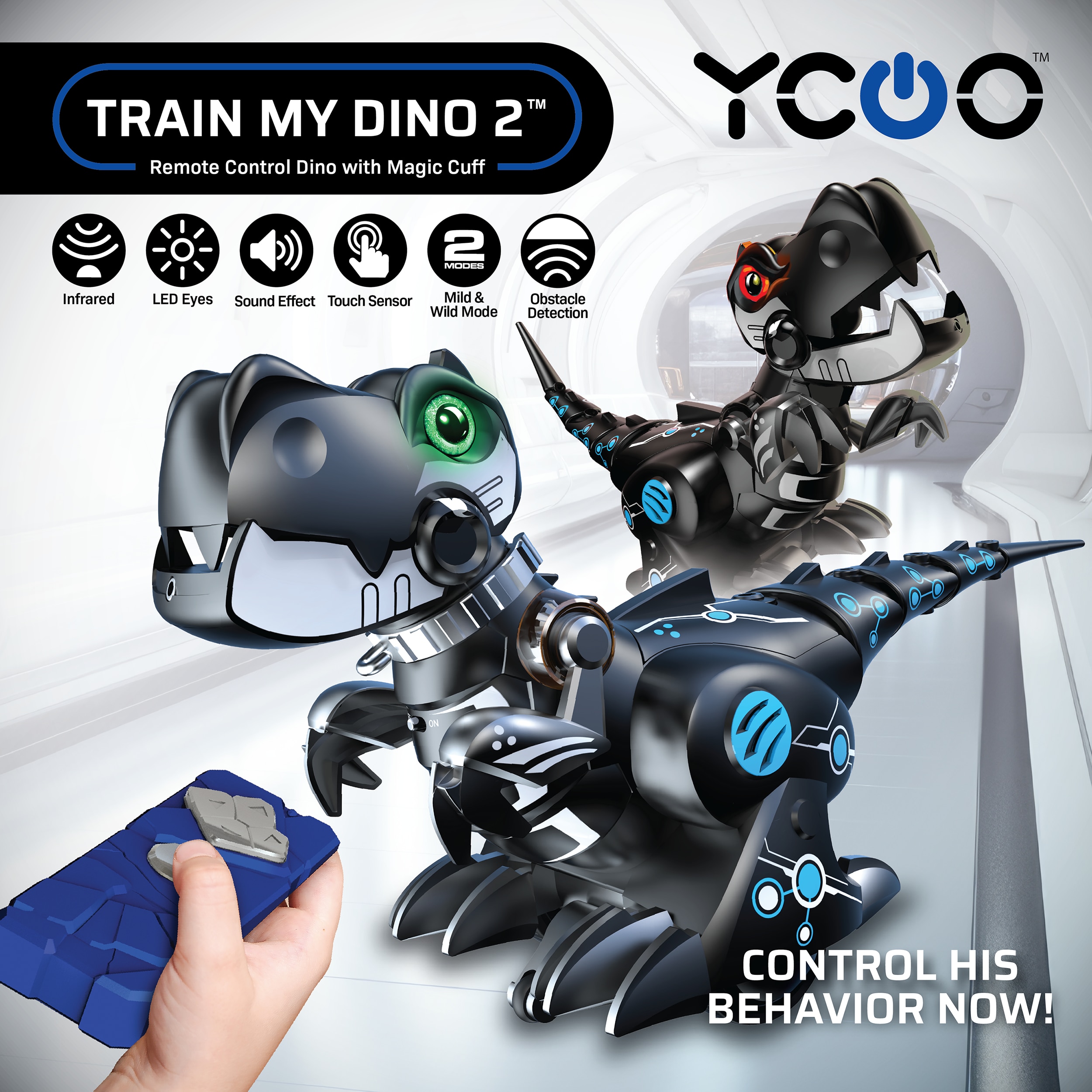 Train My Dino 2 - Fjernstyrt interaktiv dinosaur