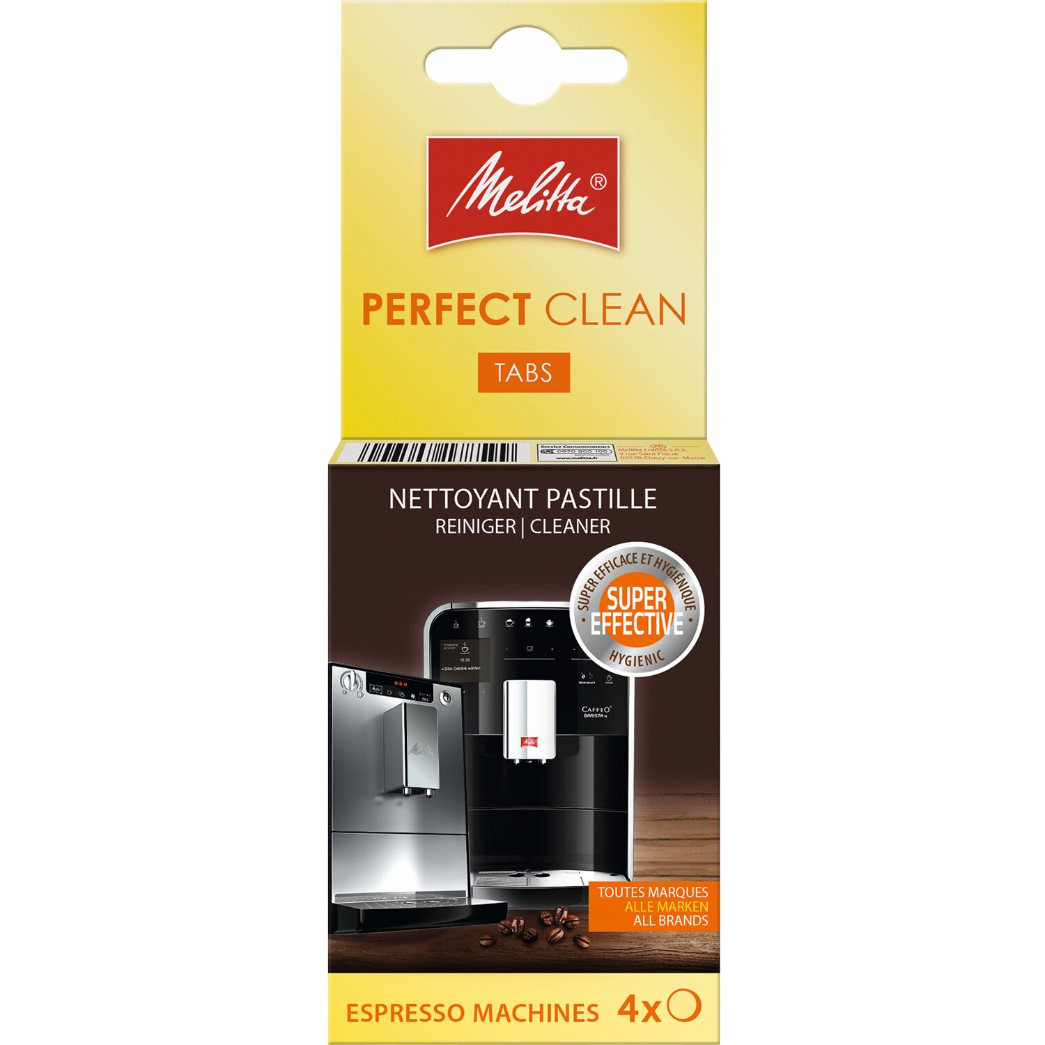 Rengjøringstablett for espressomaskin (4-pack)