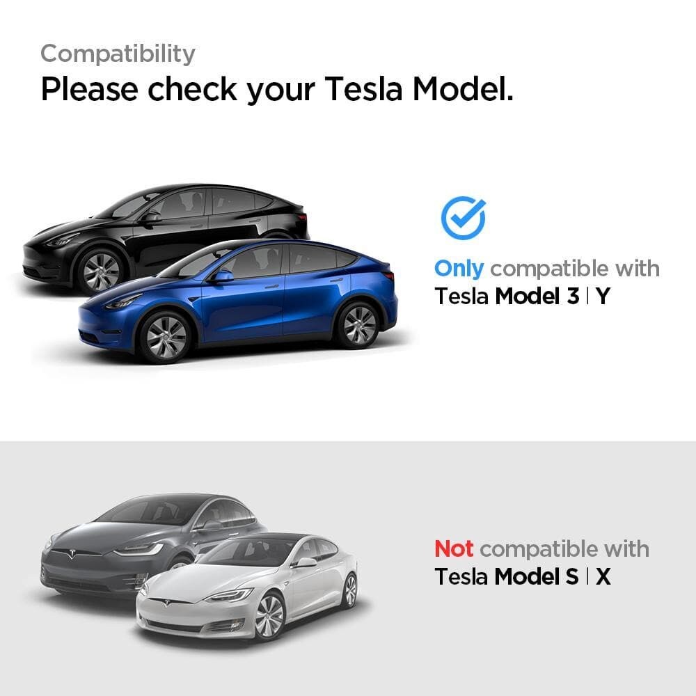 Tesla Model Y/3 Skjermbeskytter GLAS.tR EZ Fit Anti-Glare