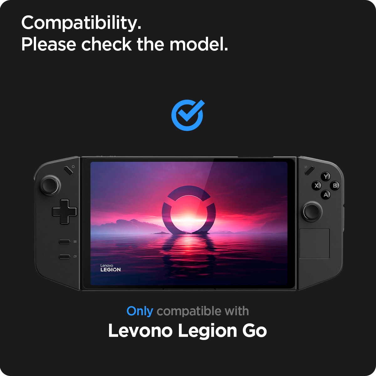 Lenovo Legion Go Skjermbeskytter GLAS.tR SLIM (2-pakning)