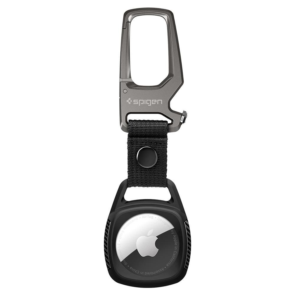 Apple AirTag Deksel med karabinkrok Rugged Armor