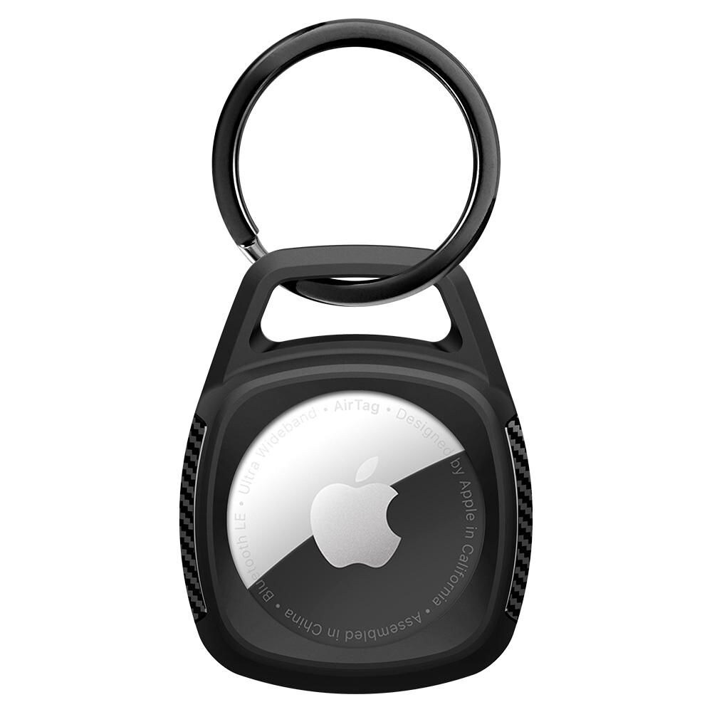 Apple AirTag Deksel med karabinkrok Rugged Armor