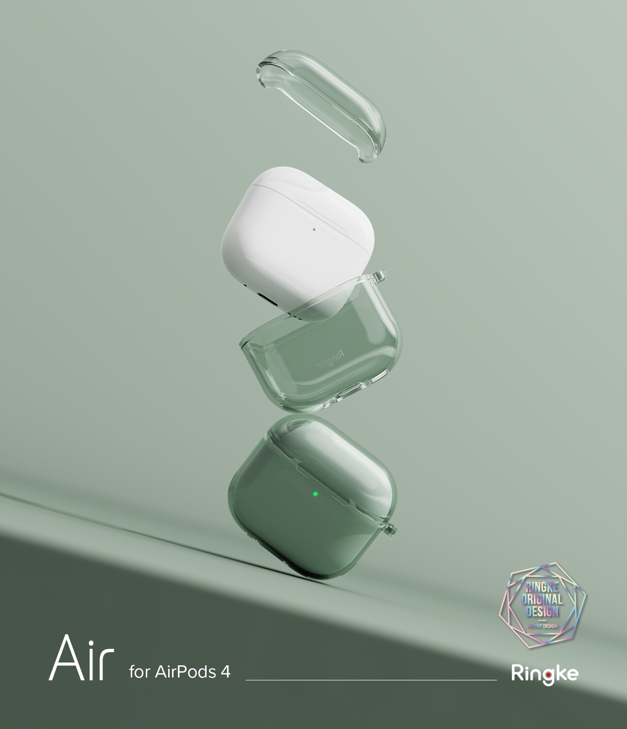 Apple AirPods 4 Air Deksel, Green