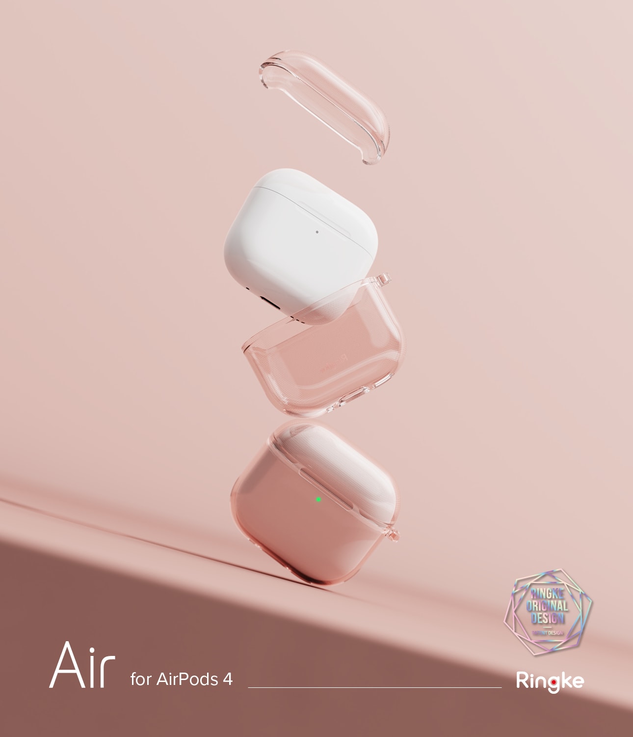 Apple AirPods 4 Air Deksel, Pink