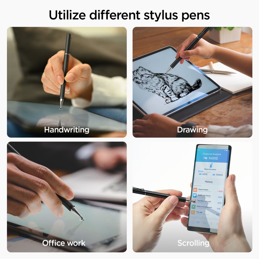 Stylus Touch-Penn, Svart