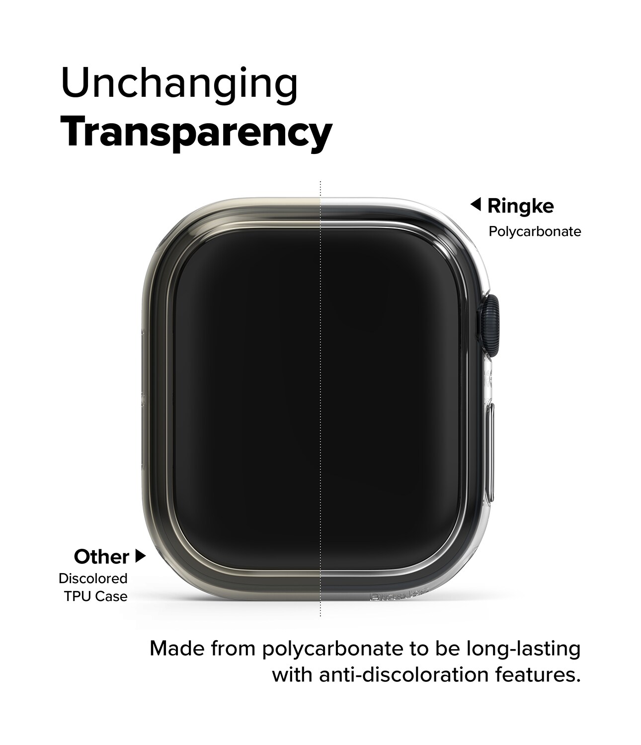 Apple Watch Series 10 42mm Tynt deksel (2-pakning), Flerfarget/mønster