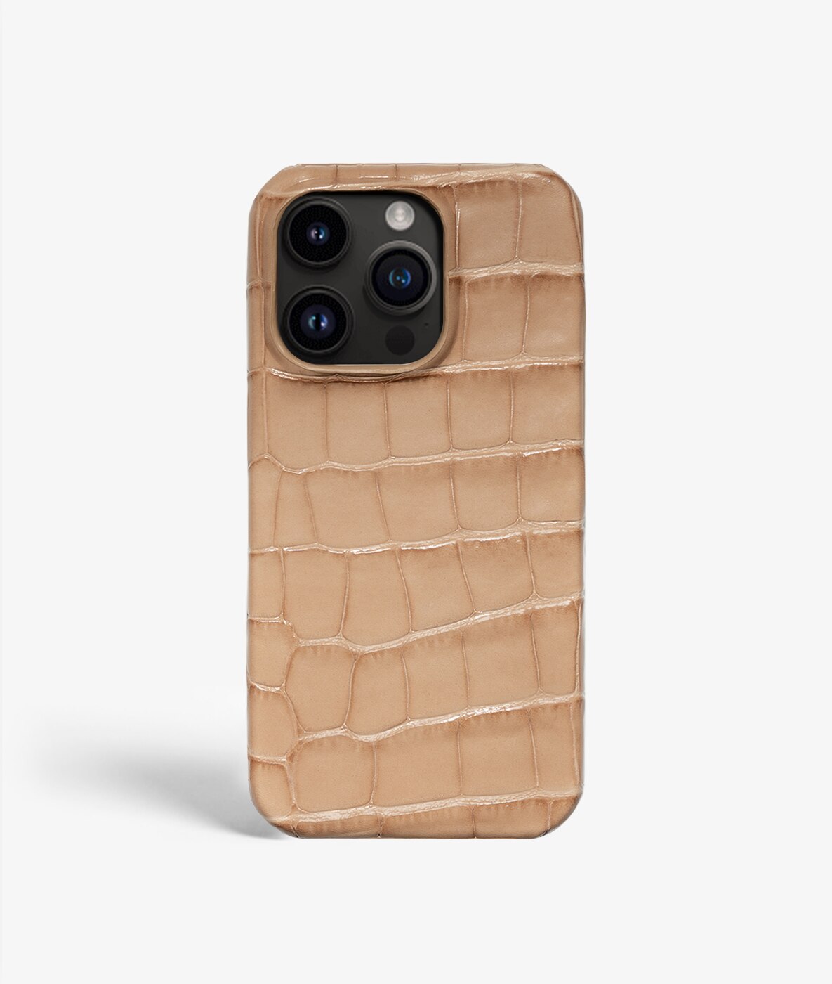 iPhone 14 Pro Deksel Croco Sand