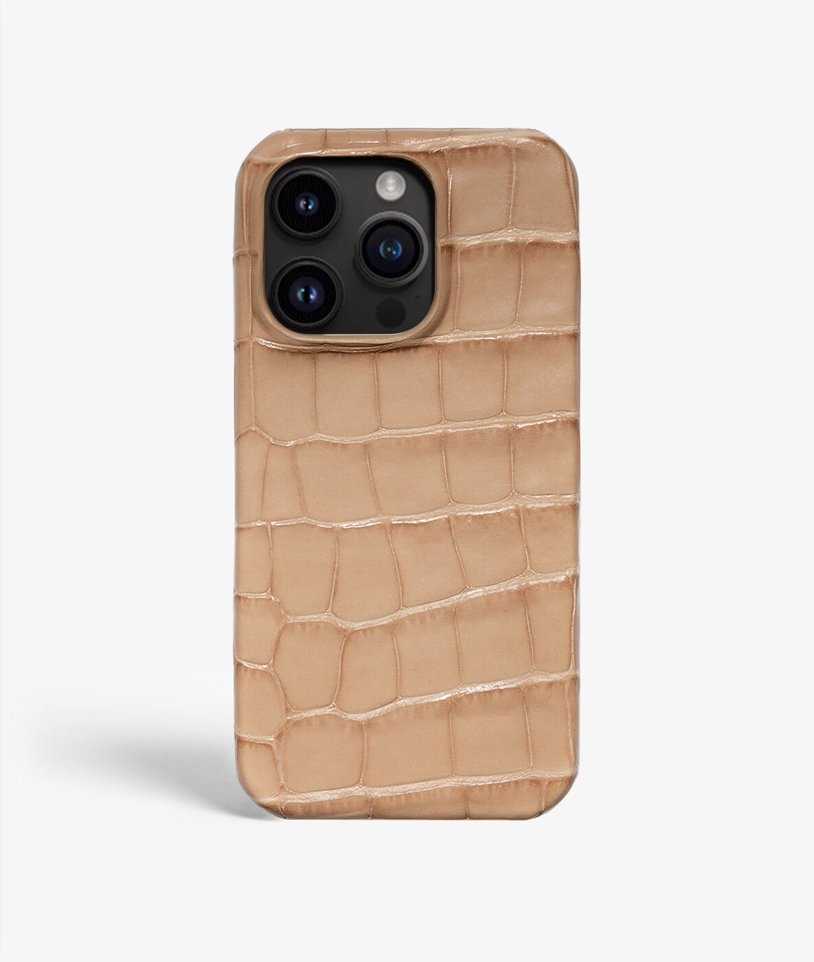 iPhone 14 Pro Max Deksel Croco Sand