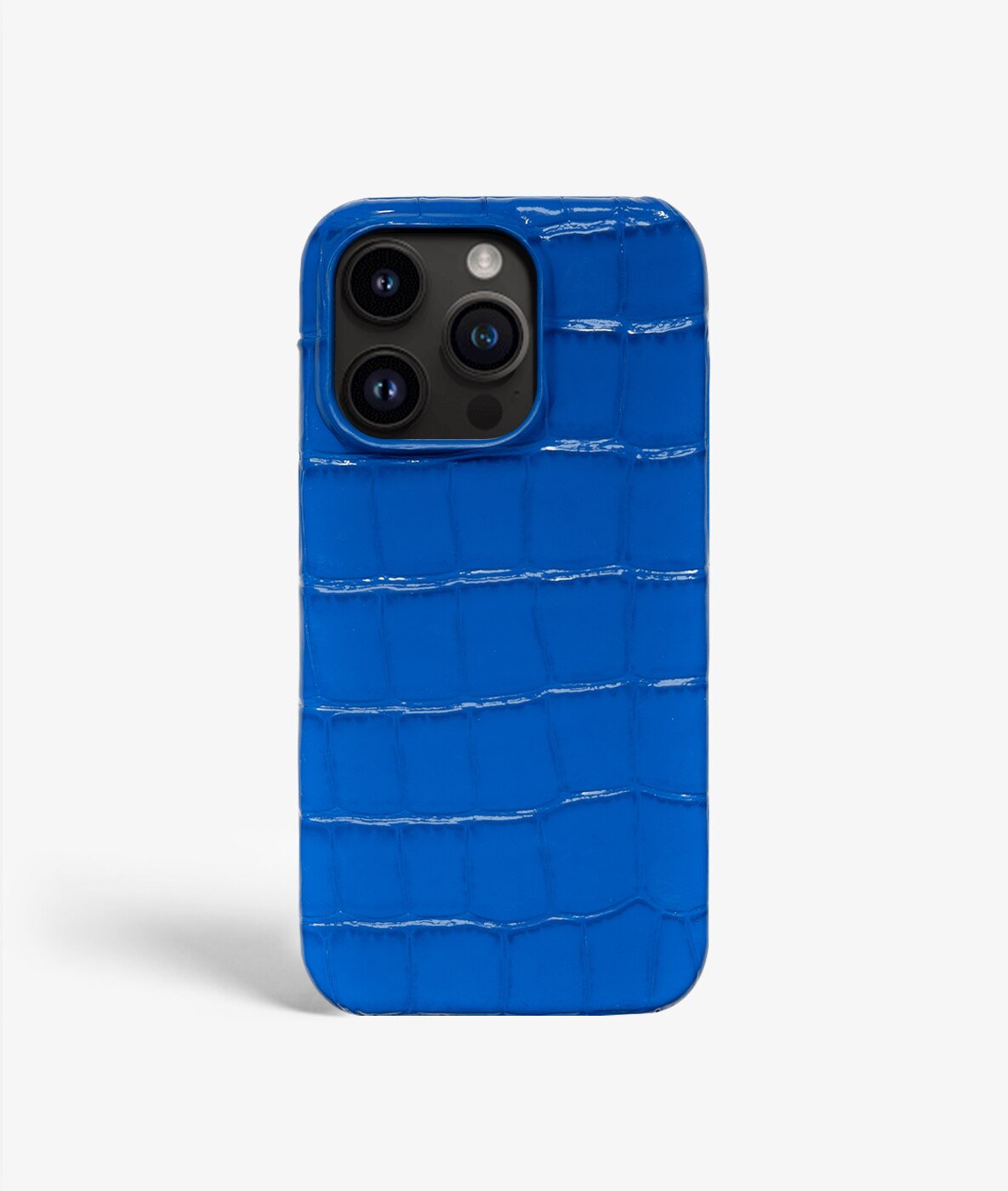 iPhone 14 Pro Deksel Croco Blue