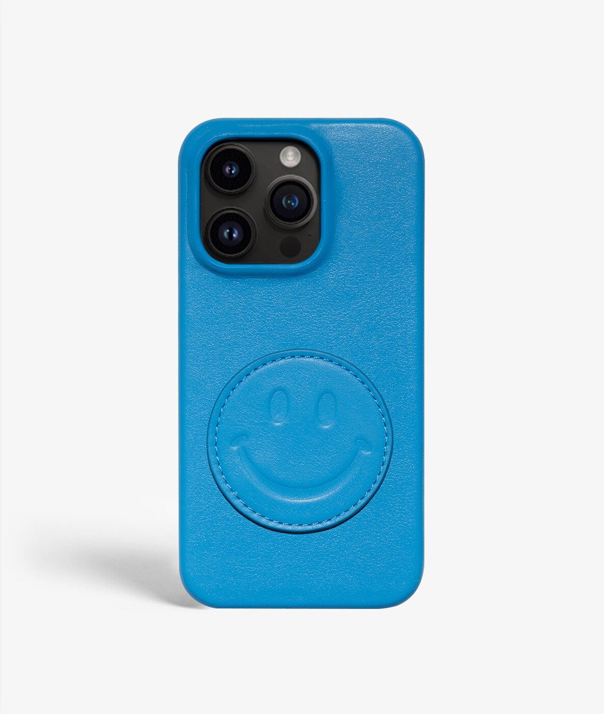 iPhone 14 Pro Deksel Smiley Blue