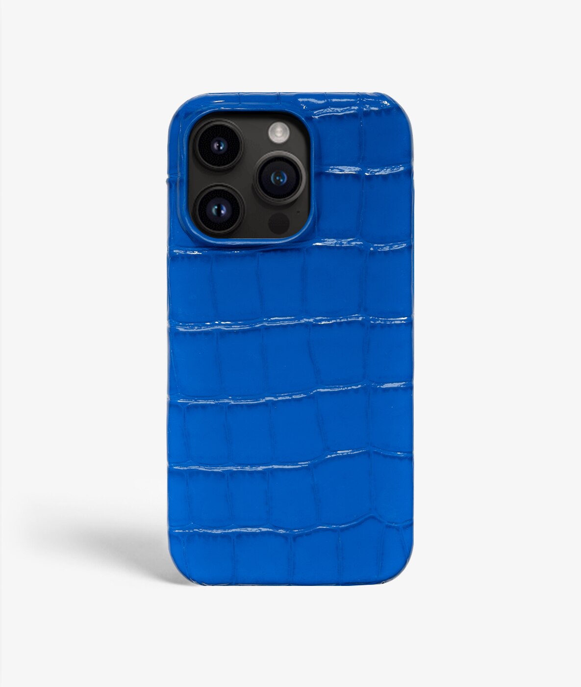 iPhone 14 Pro Max Deksel Croco Blue