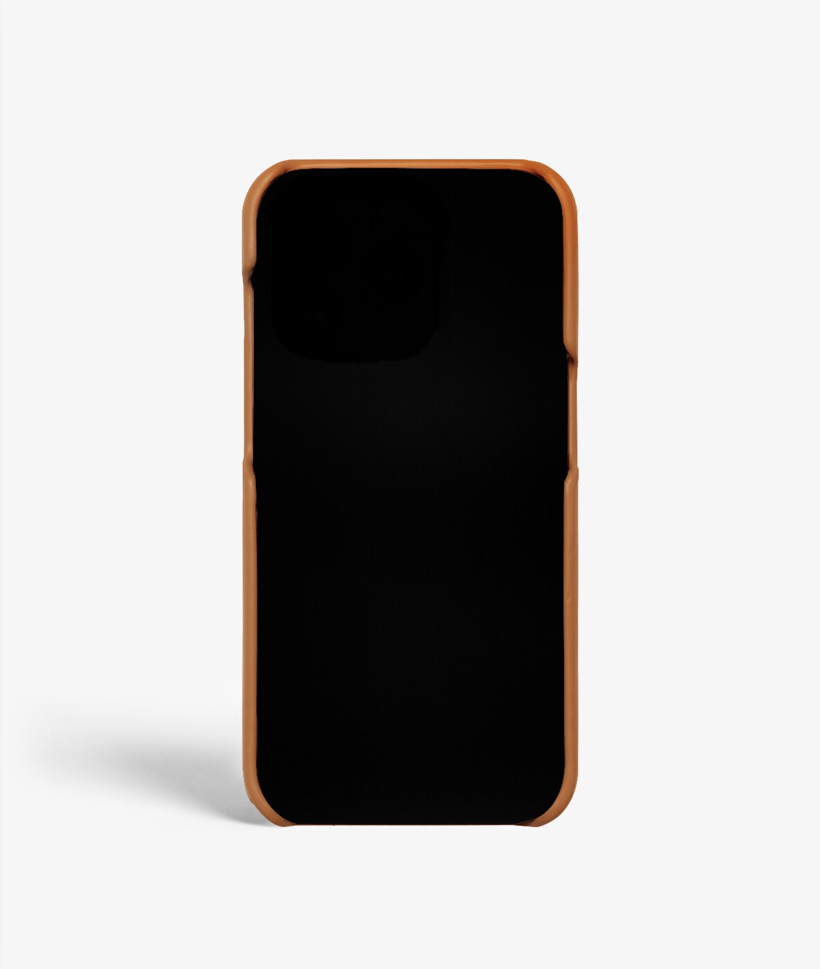 iPhone 14 Pro Deksel Ostrich Cognac