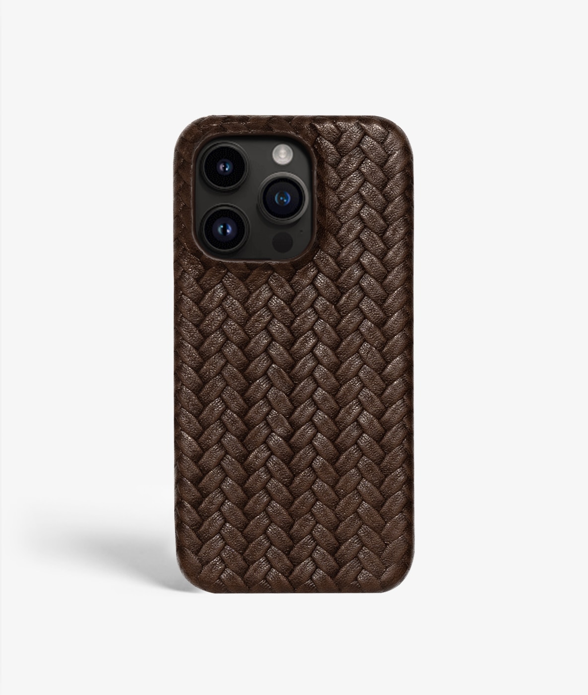 iPhone 14 Pro Deksel Treccia Brown