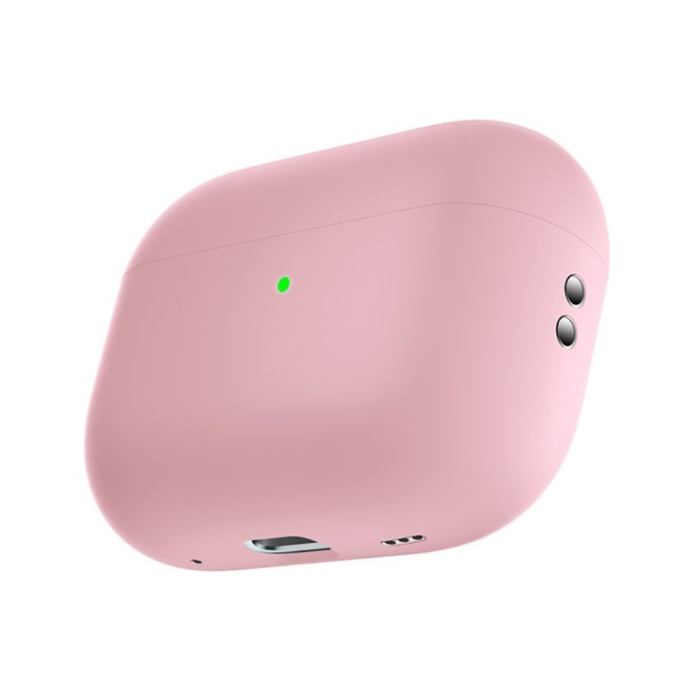 Apple AirPods Pro 2 Tynt silikon-deksel, Rosa