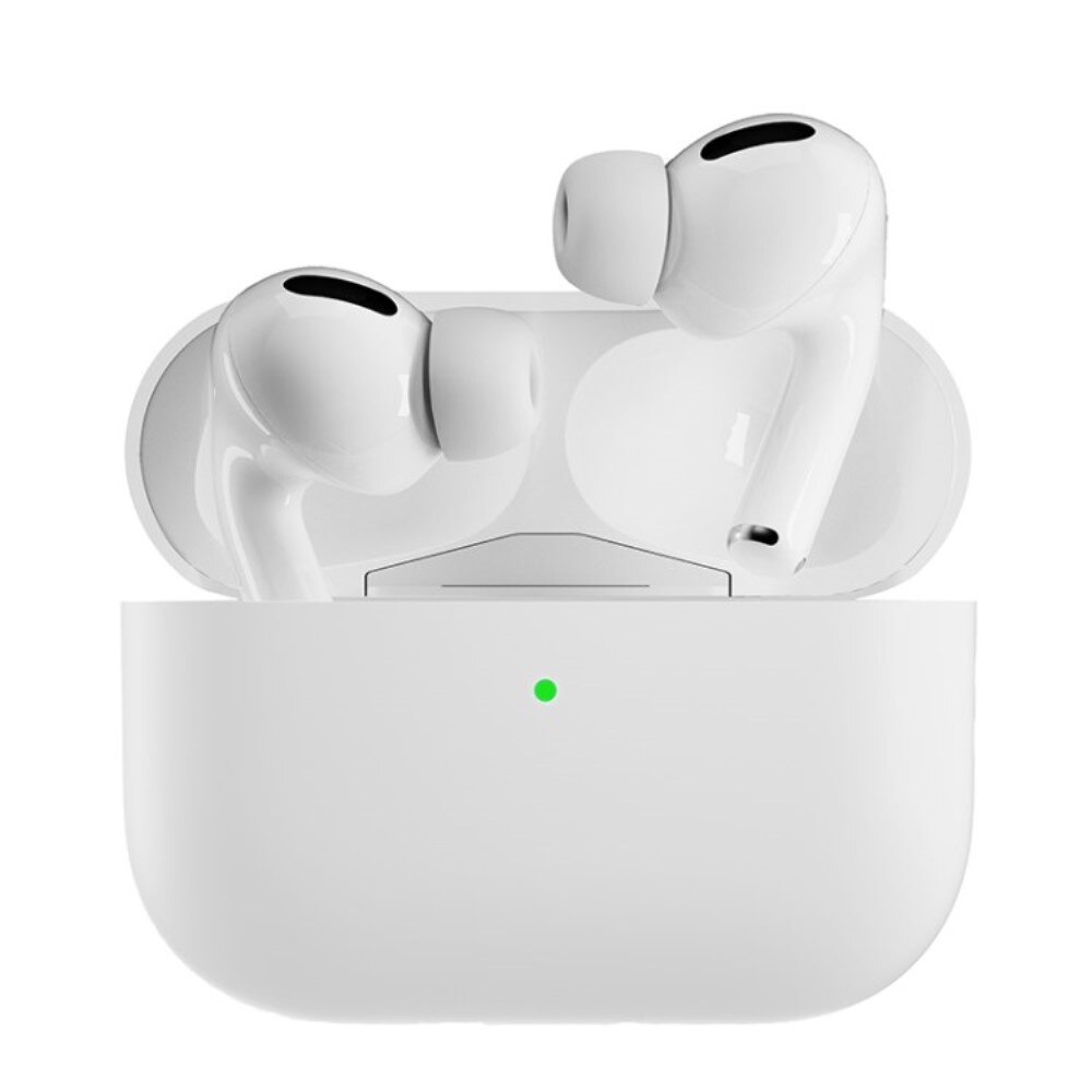 Apple AirPods Pro 2 Tynt silikon-deksel, Hvit