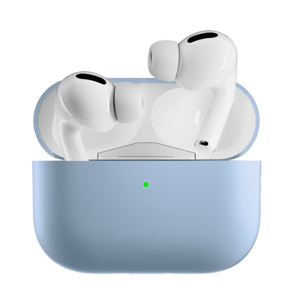 Apple AirPods Pro 2 Tynt silikon-deksel, Lyseblå