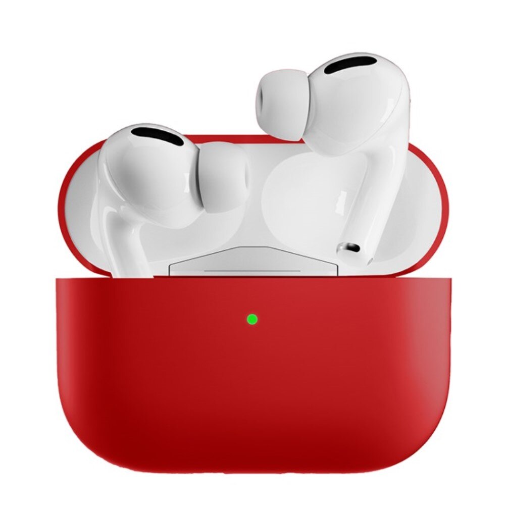 Apple AirPods Pro 2 Tynt silikon-deksel, Rød