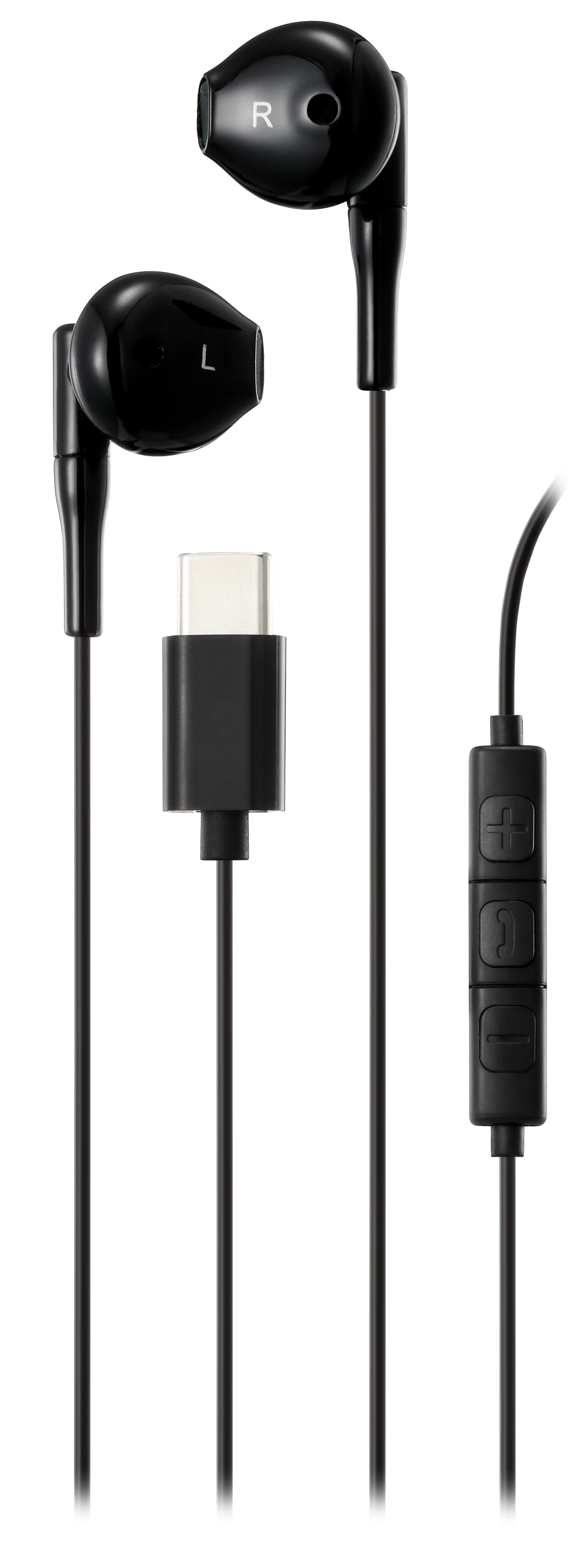 Ørepropper Semi-in-ear USB-C, svart