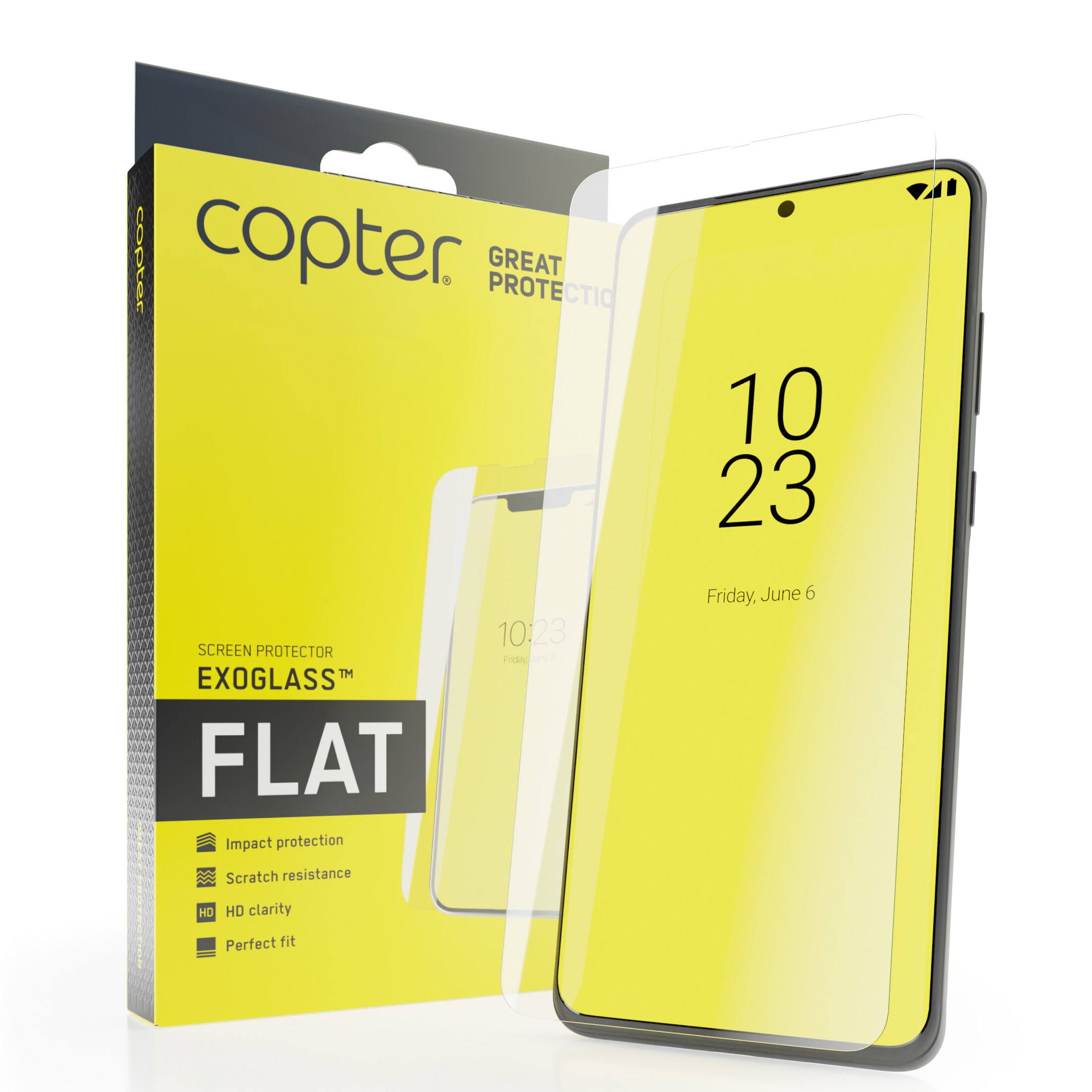  Fairphone 5 Skjermbeskytter i herdet glass - Exoglass