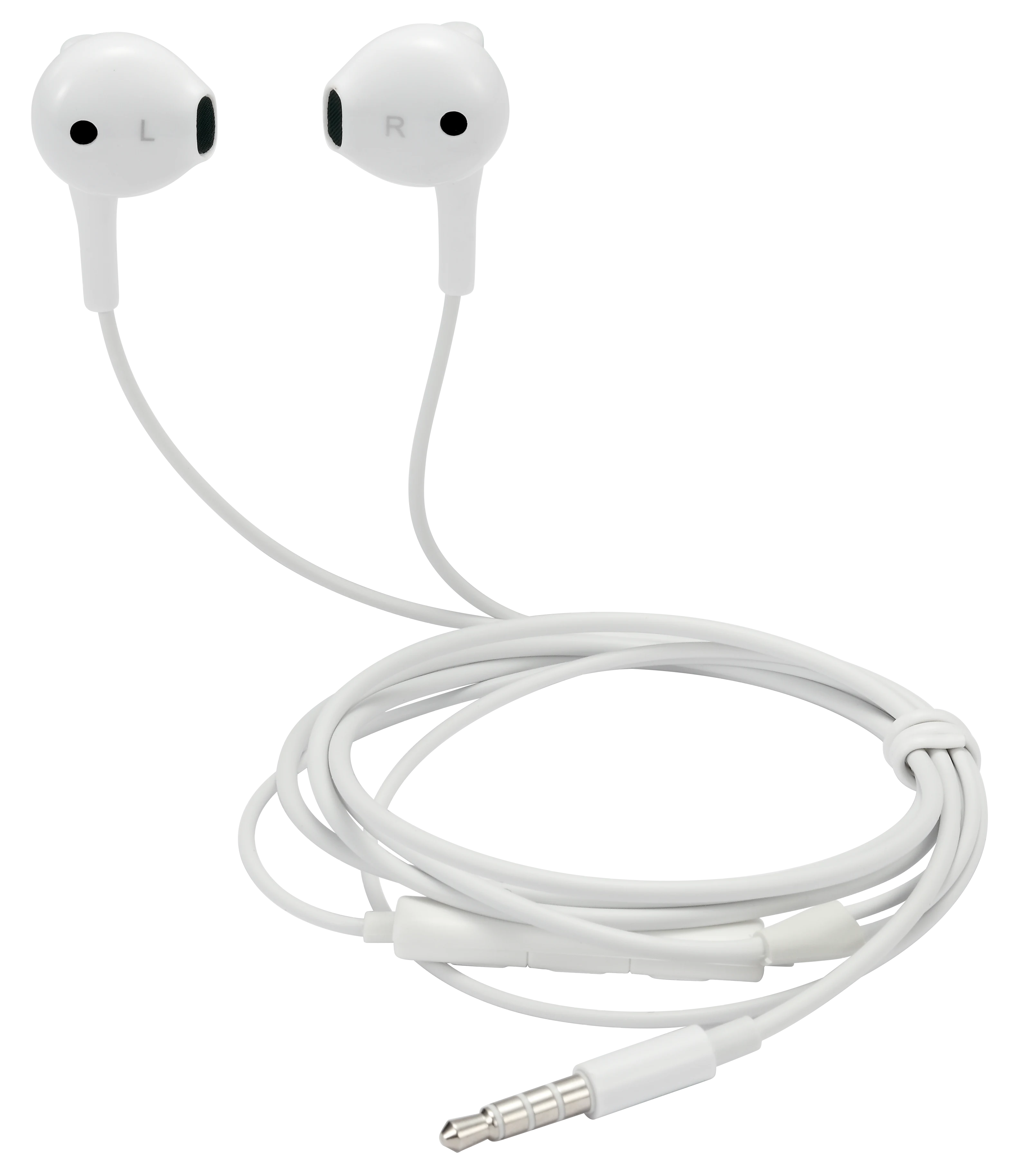 Ørepropper Semi-in-ear 3.5mm, Hvit