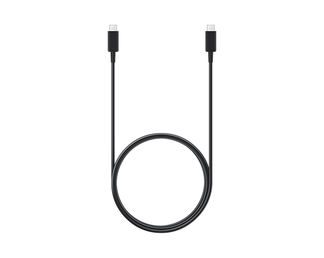 Kabel USB-C til USB-C 1.8m 5A, Svart