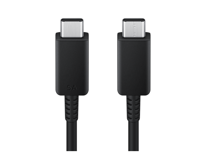 Kabel USB-C til USB-C 1.8m 5A, Svart