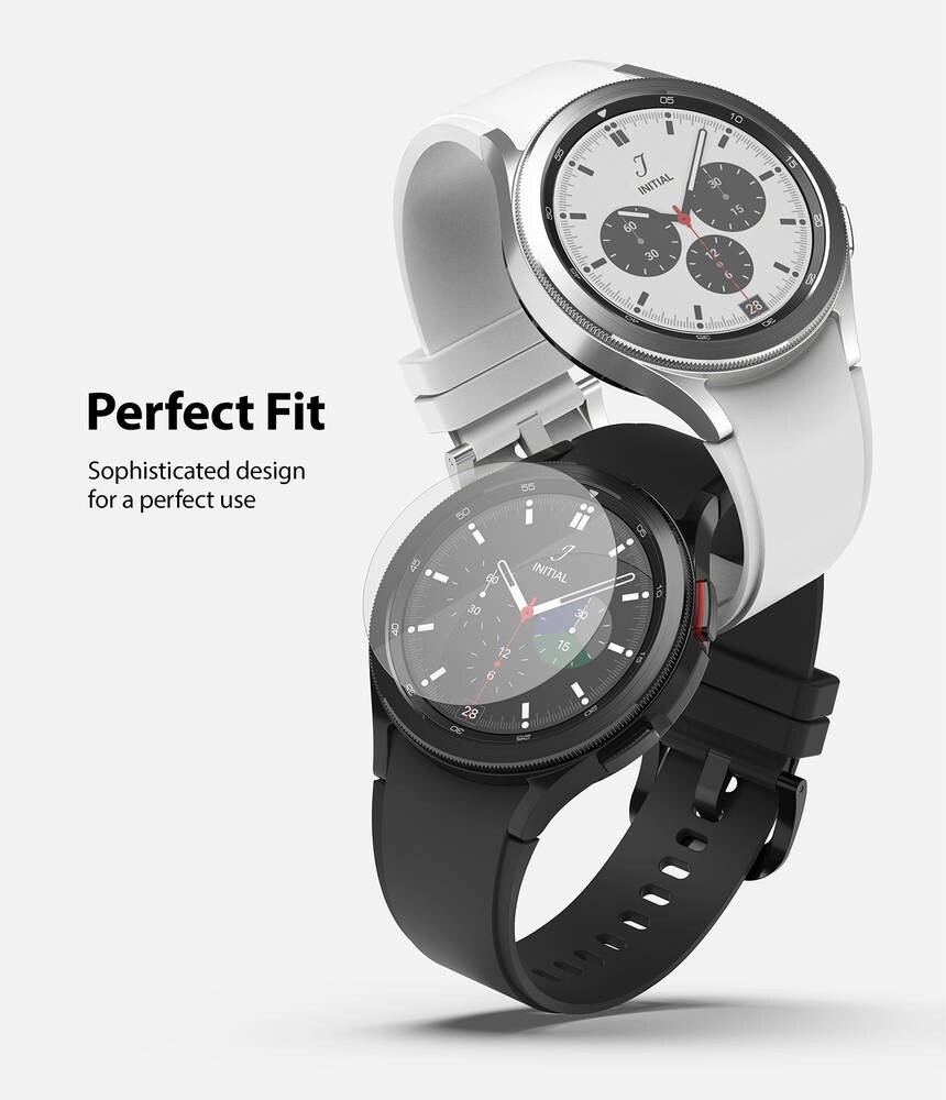 Samsung Galaxy Watch 4 Classic 46mm Skjermbeskytter i glass (4-pakning)