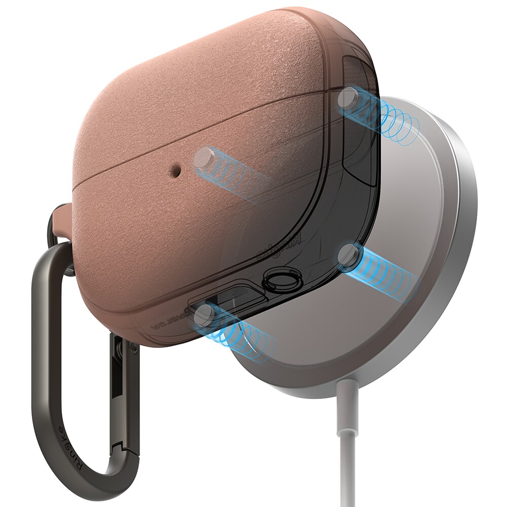 Samsung Galaxy Buds 3 Onyx MagSafe-deksel, Constant Coral