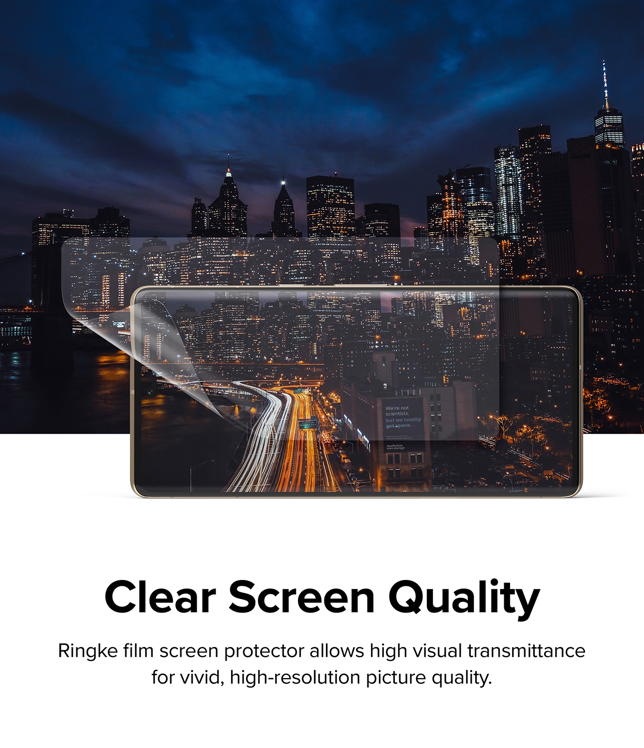 Google Pixel 7 Pro Skjermbeskytter beskyttelsesfilm - Dual Easy (2-pakning)