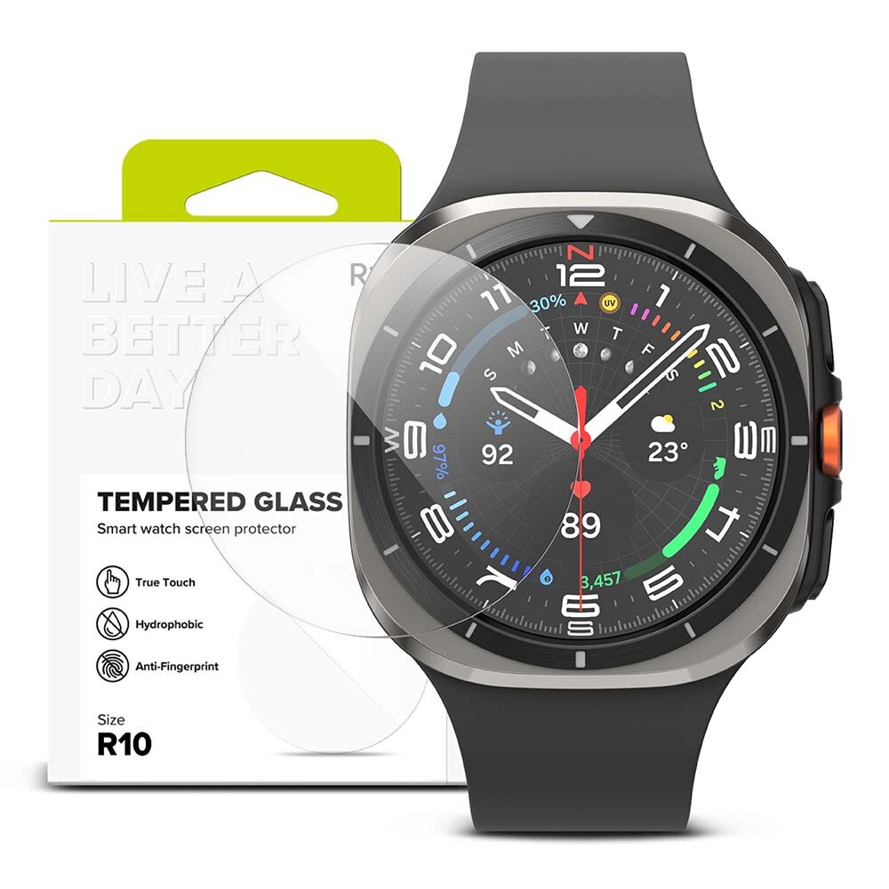 Samsung Galaxy Watch Ultra 47mm Skjermbeskytter i glass (4-pakning)