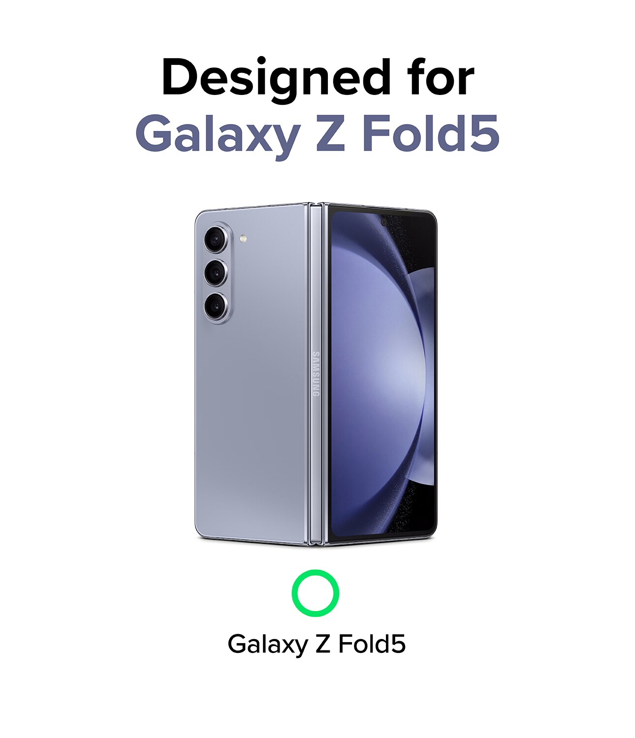 Samsung Galaxy Z Fold 5 Slim Deksel, Gjennomsiktig