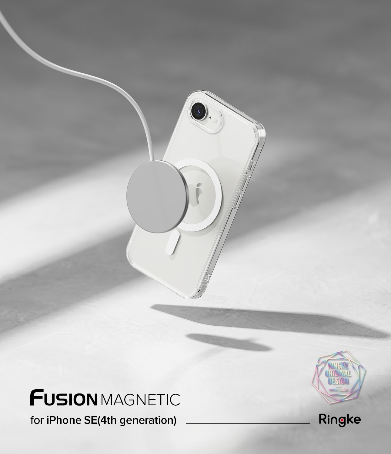 iPhone SE 4 Fusion MagSafe Deksel, Gjennomsiktig