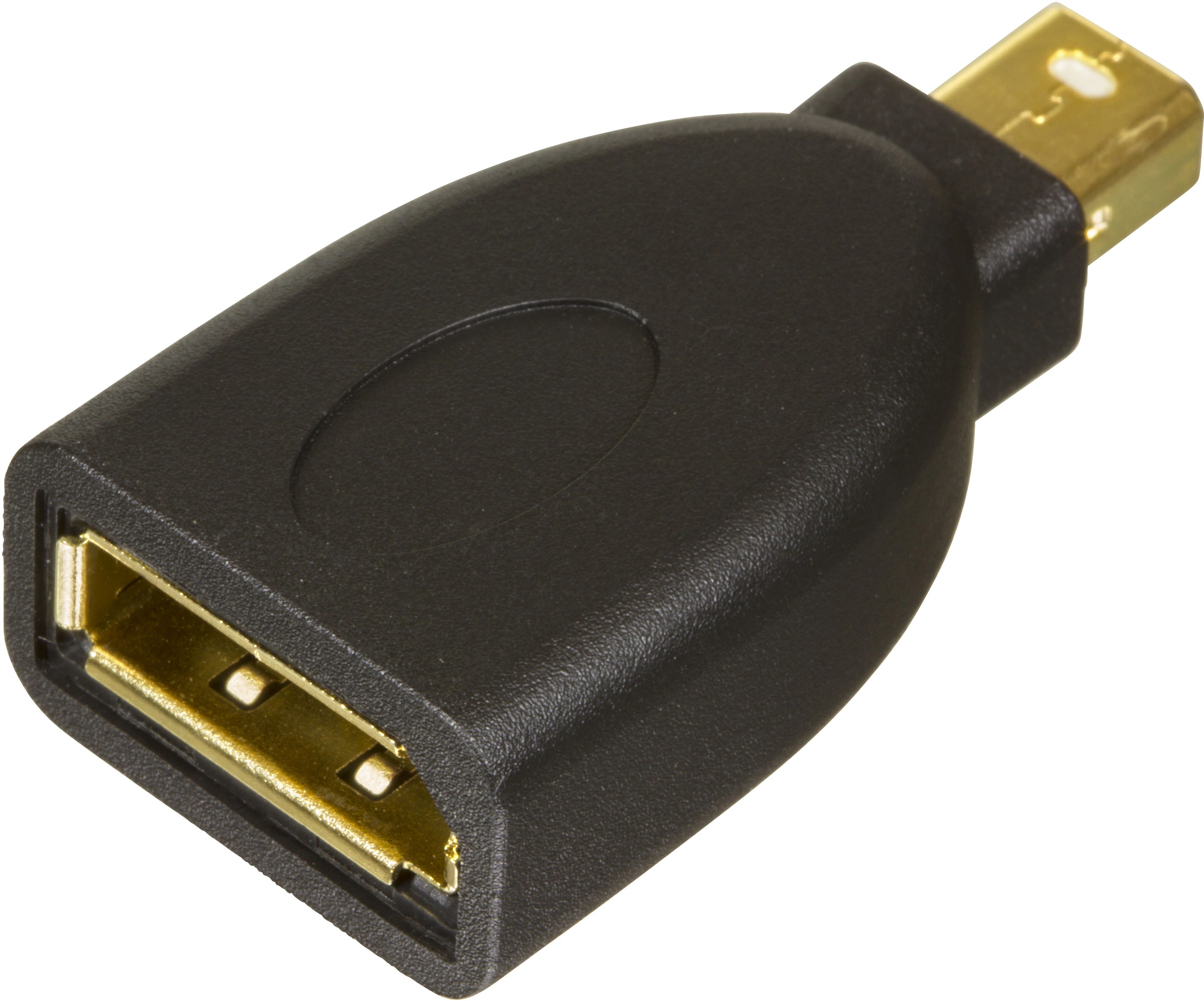 Mini DisplayPort til DisplayPort-adapter Ultra HD, svart