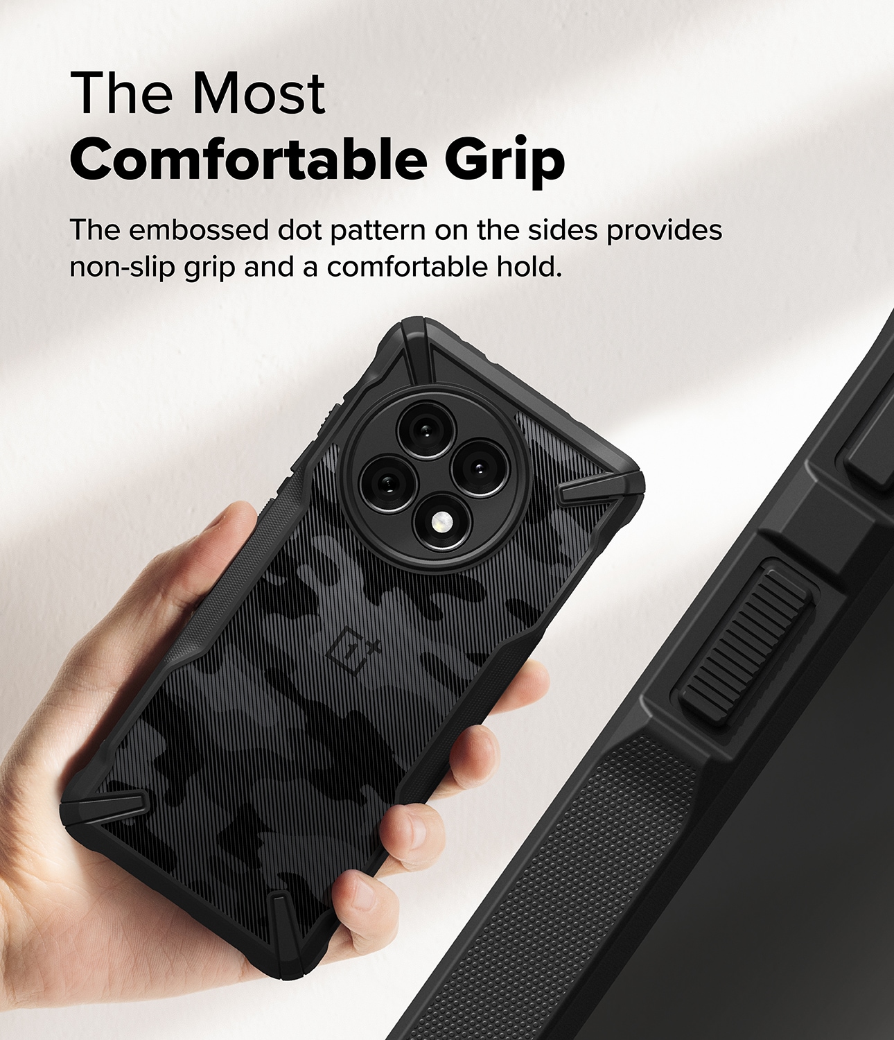  OnePlus 13R Fusion X Deksel, Camo Black