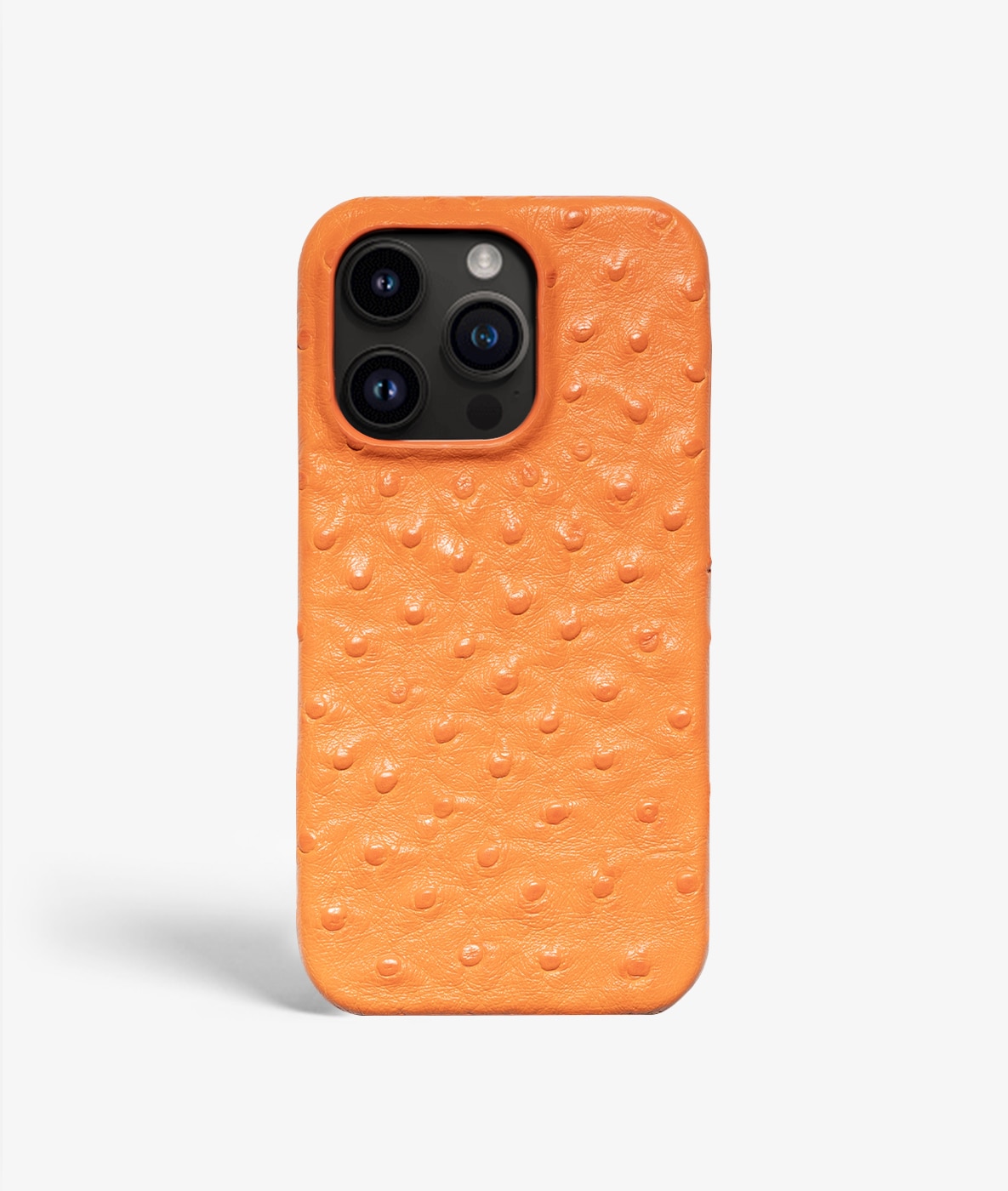 iPhone 14 Pro Deksel Ostrich Orange