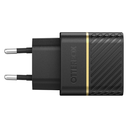 Vegglader USB-C GaN PD 45W, Svart