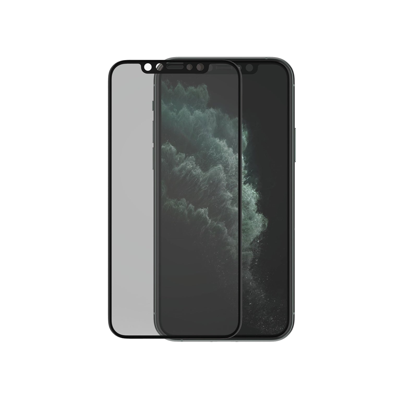 iPhone 11 Pro Privacy skjermbeskytter i herdet glass - Edge-to-Edge