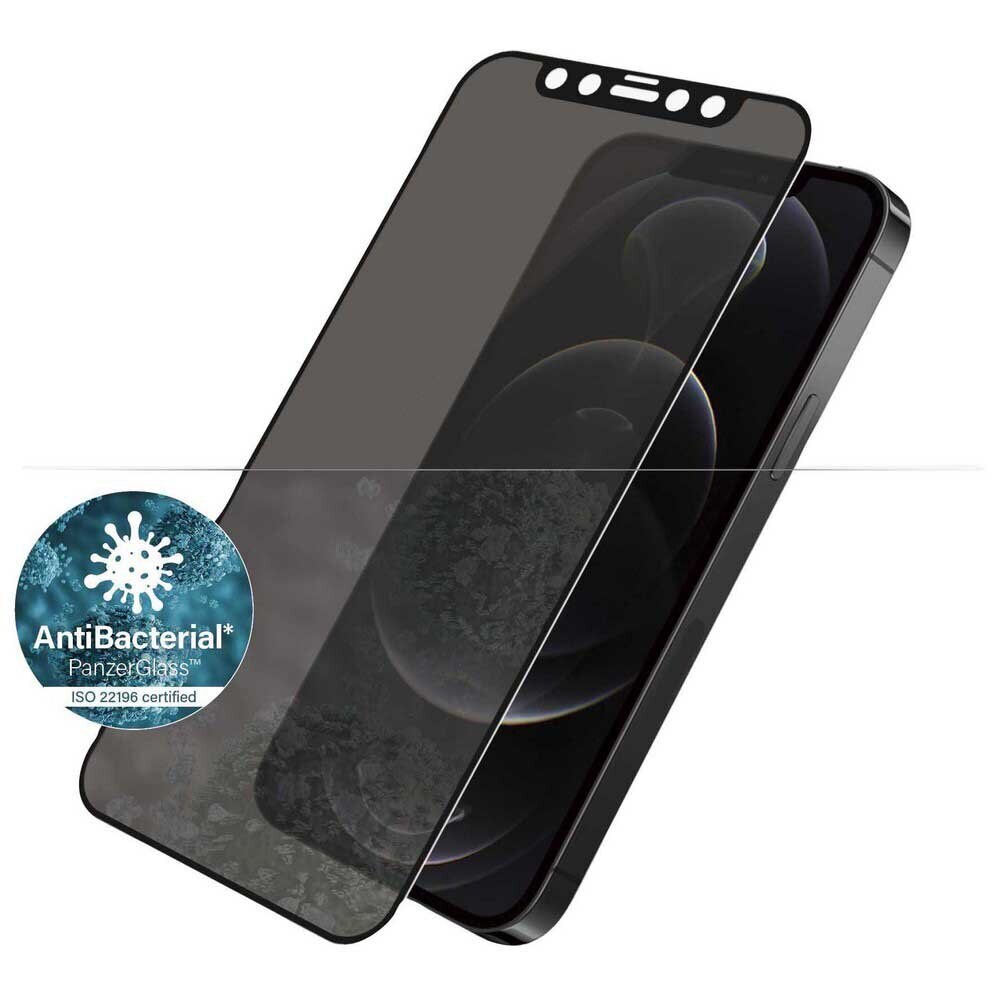 iPhone 12 Pro Privacy skjermbeskytter i herdet glass - Edge-to-Edge