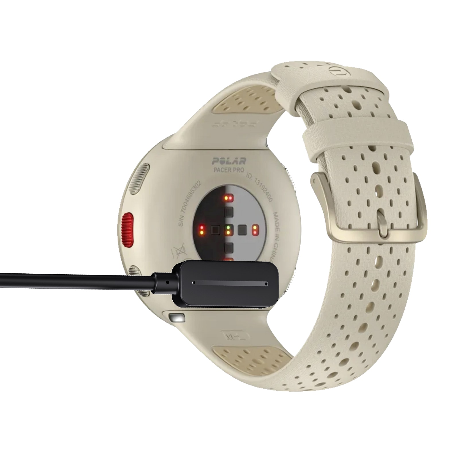 Polar Ignite 3 Magnetisk ladekabel 1m, Svart