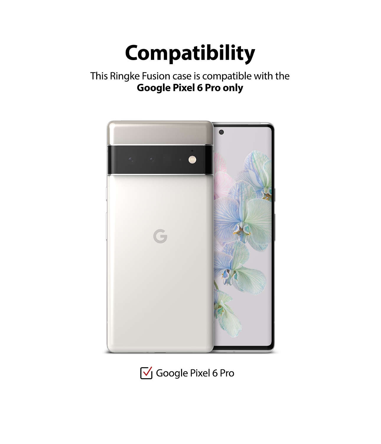 Google Pixel 6 Pro Fusion deksel, Gjennomsiktig