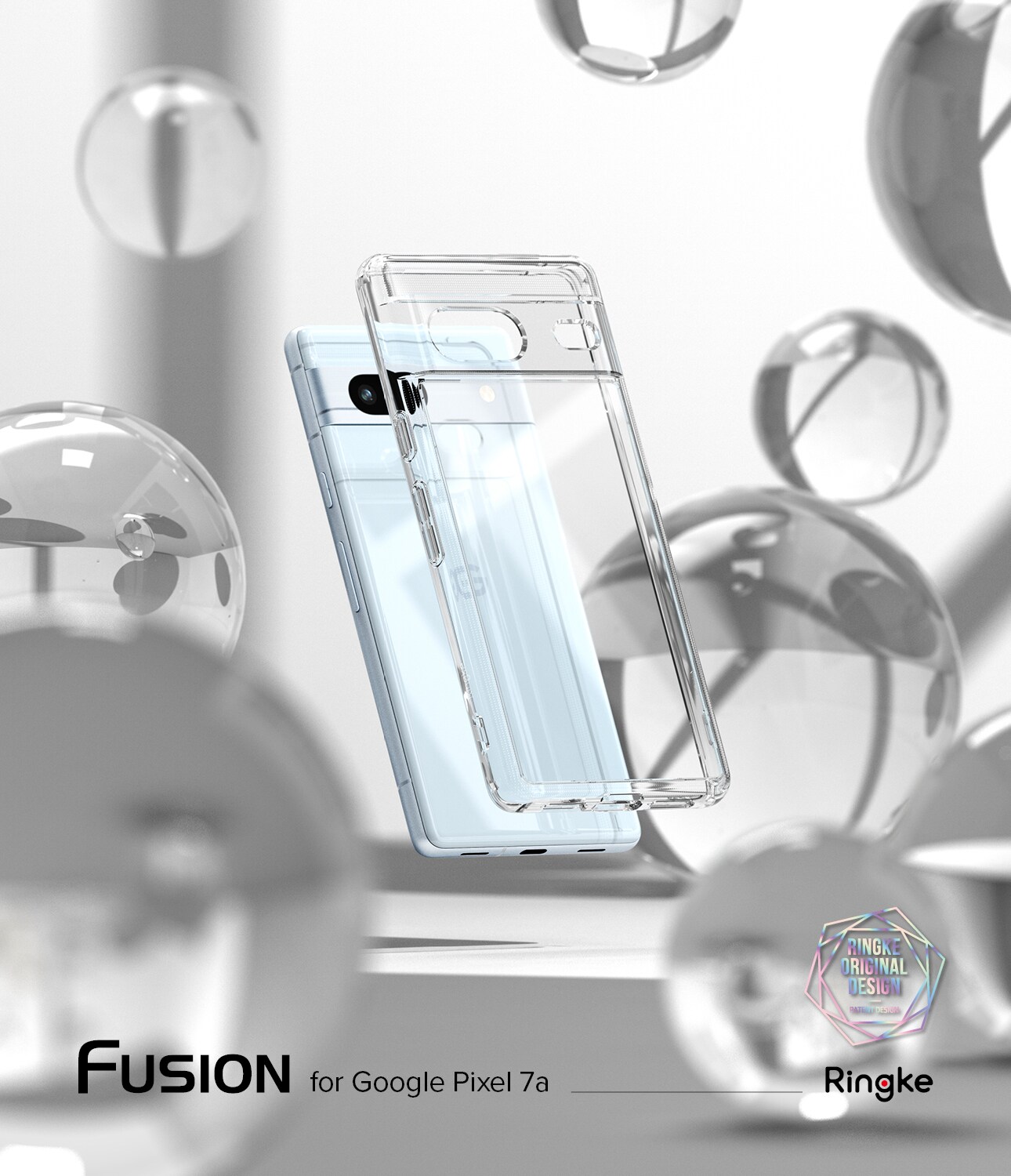 Google Pixel 7a Fusion deksel, Gjennomsiktig