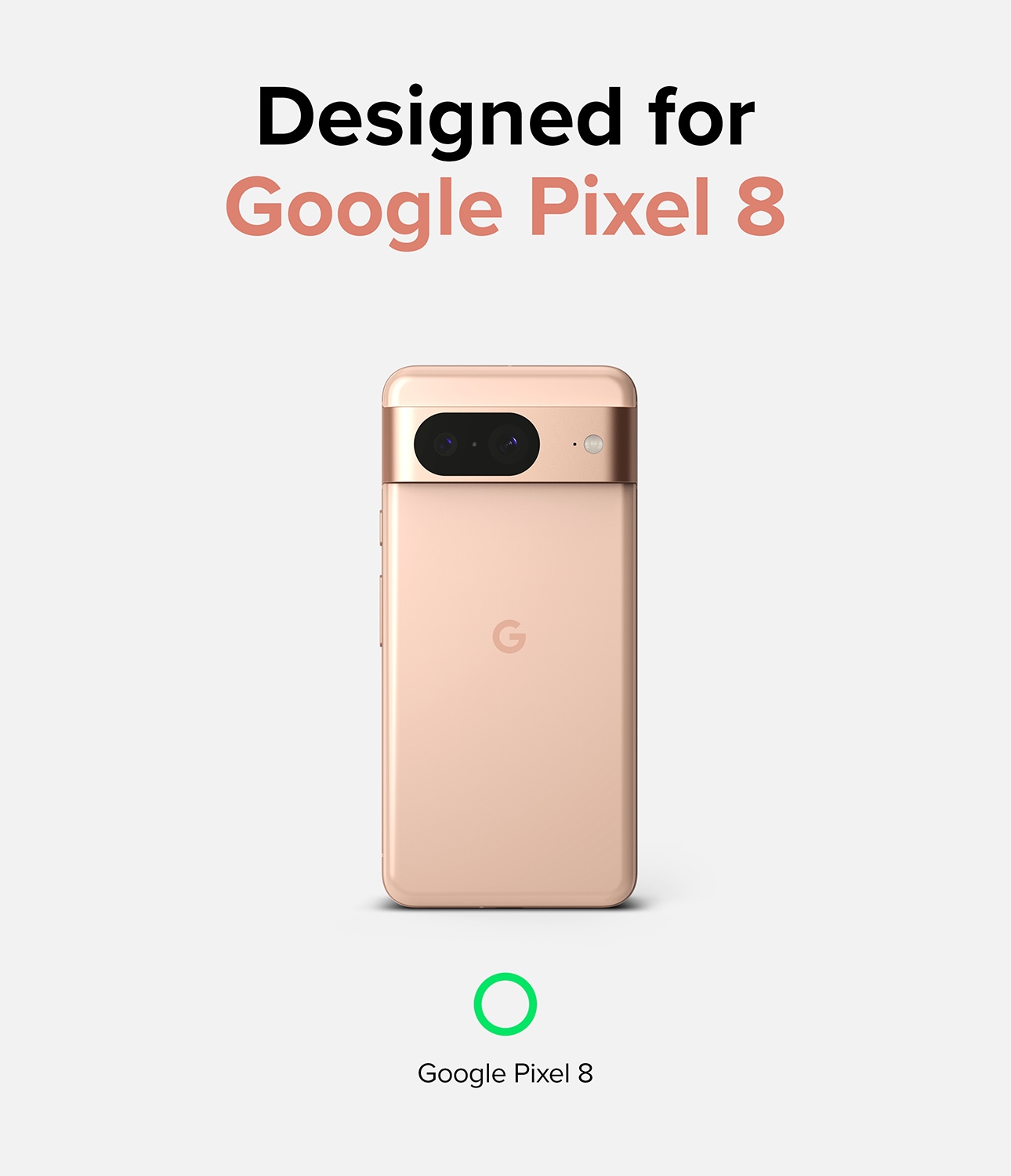 Google Pixel 8 Fusion deksel, Gjennomsiktig