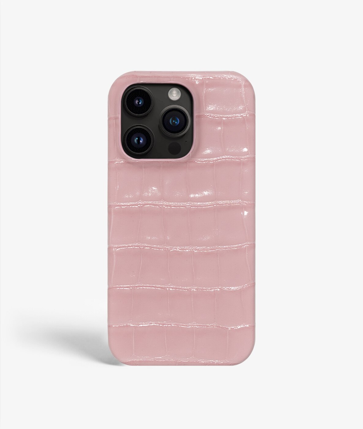 iPhone 14 Pro Deksel Croco Pink