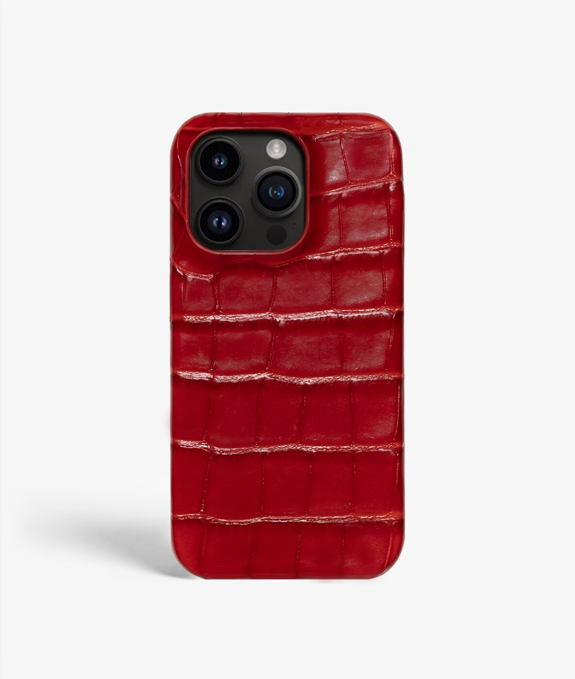 iPhone 13 Pro Max Deksel Croco Red