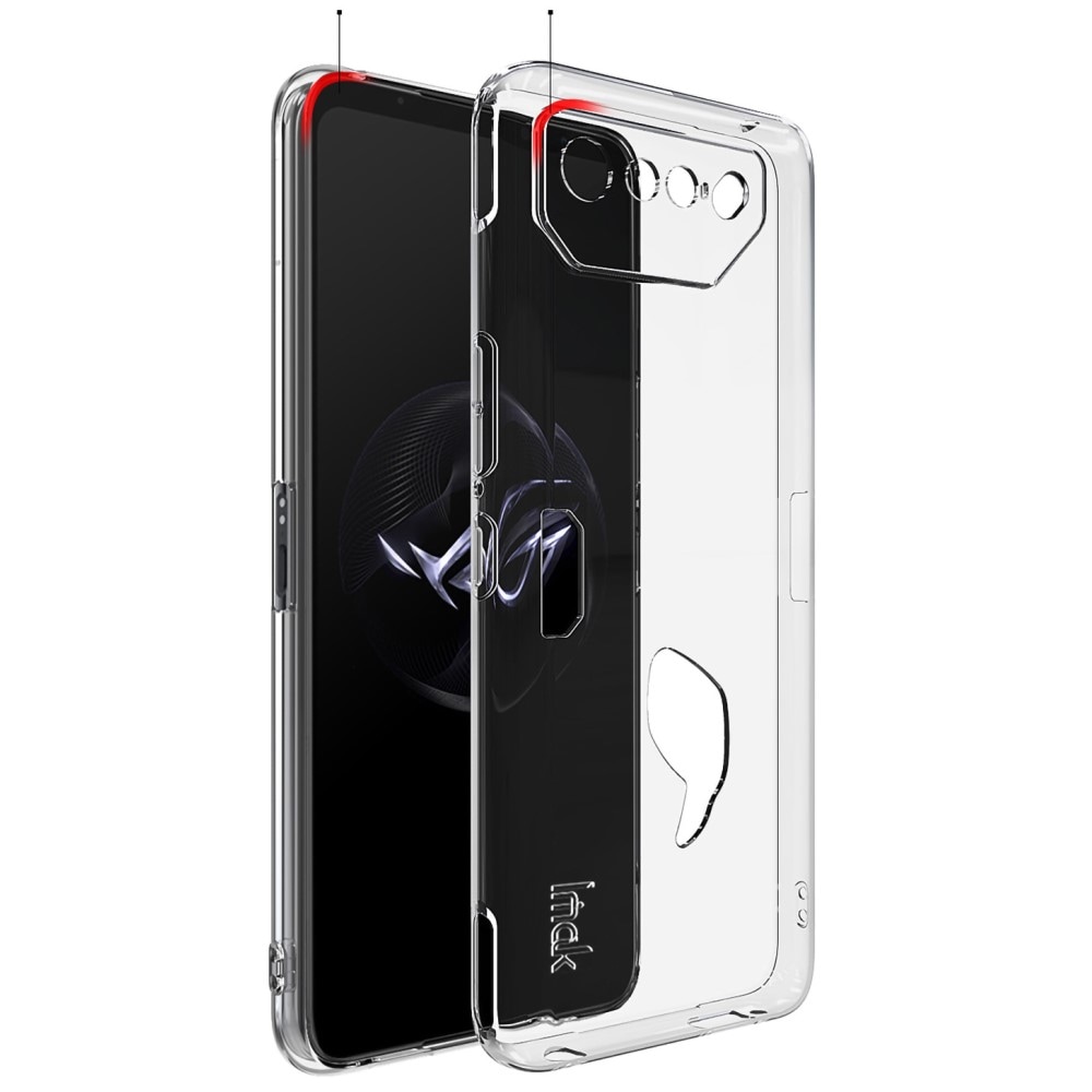 Asus ROG Phone 7 Ultimate Deksel i TPU, Gjennomsiktig